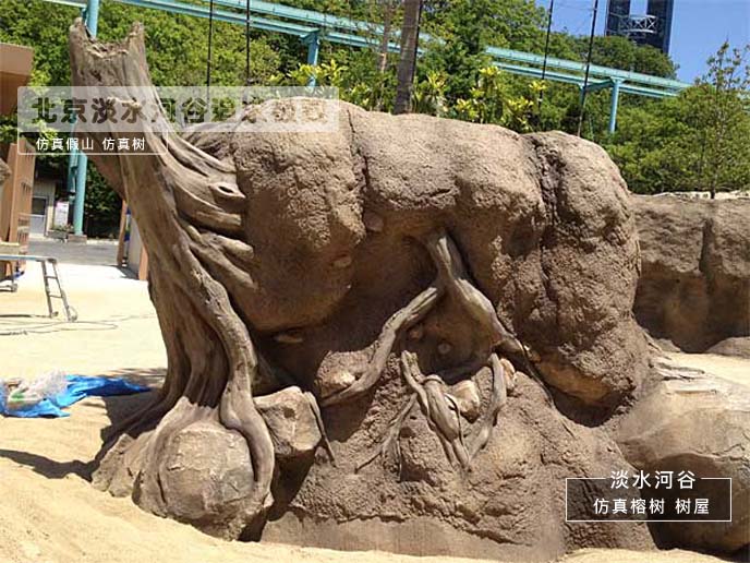 塑石假山制作与园林景观的人文关系