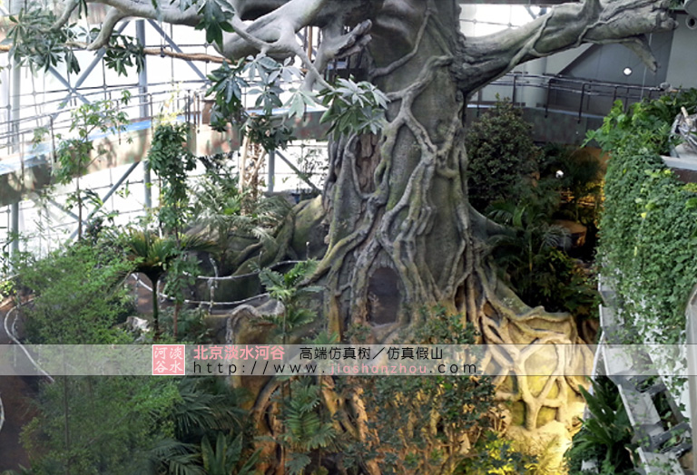 为云南普洱制作9棵仿真树样品技压群雄获得2020年大单