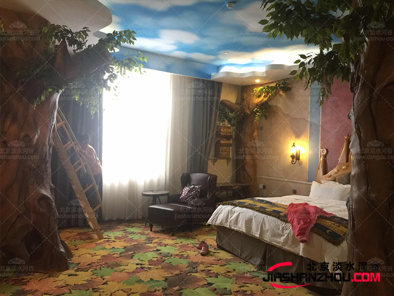 仿真树走向国际在伦敦格鲁吉亚庄园酒店大受欢迎