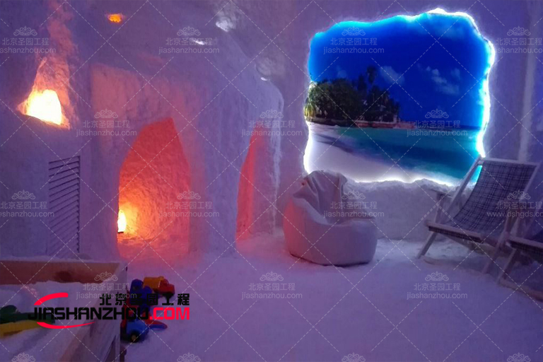 盐洞汗蒸盐疗房设计让个性和创造力尽情发挥