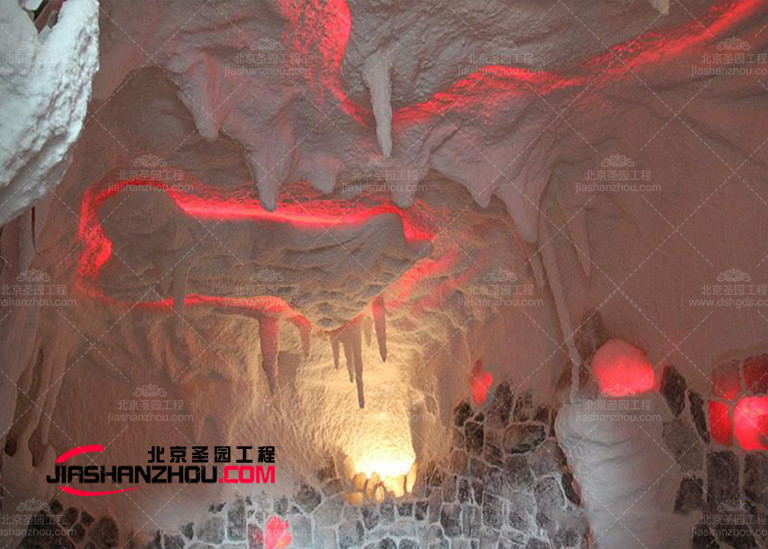 看圣园如何为云南大理怡悦仿真喜马拉雅盐洞创建室内照明