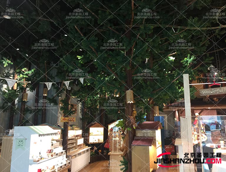 仿真树成为了装饰界火热朝天的装饰品