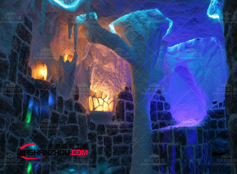 厂家仿自然盐洞主题酒店设计遵循以人为本 全方位 多角度还原