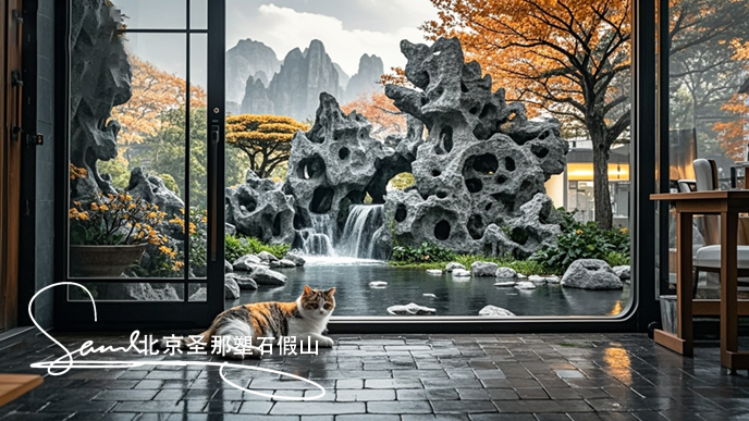 南环公园-苏园塑石假山游记 漫步在郑州的江南f 情