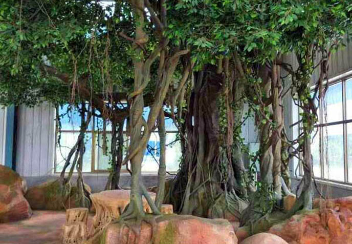 仿真榕树