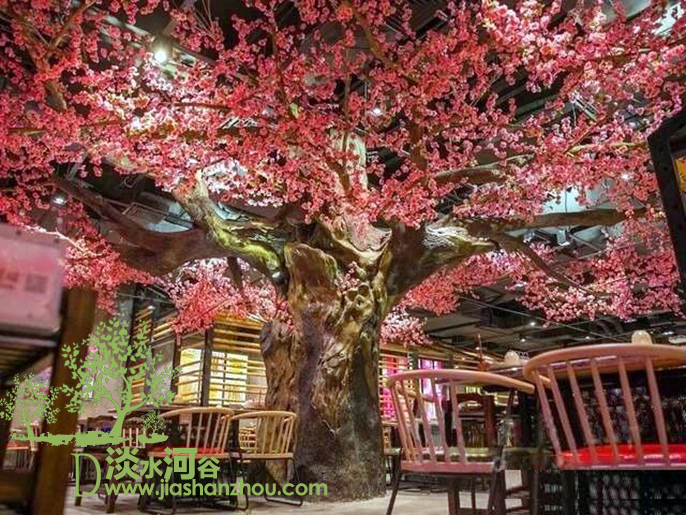仿真梅花树