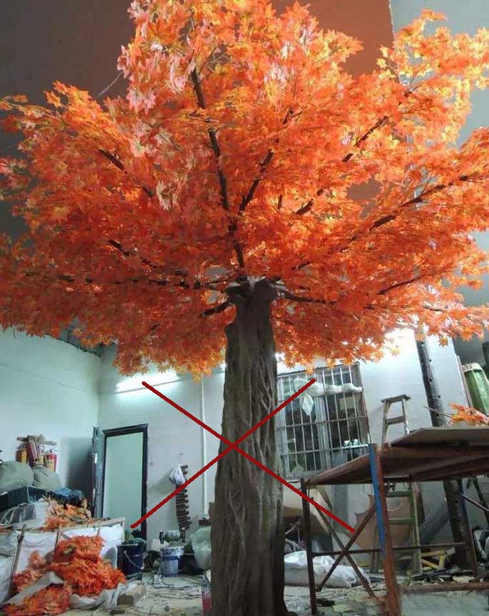 仿真梅花树