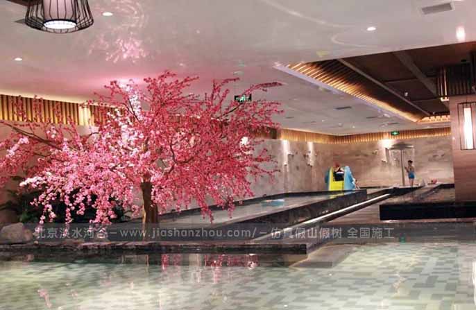 仿真桃花树