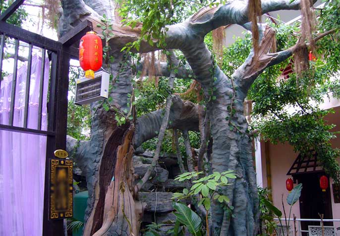 仿真榕树