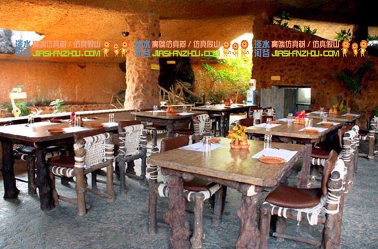 塑石假山图片