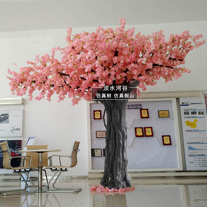 仿真桃花树