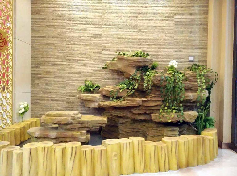 室内假山景观图片大全
