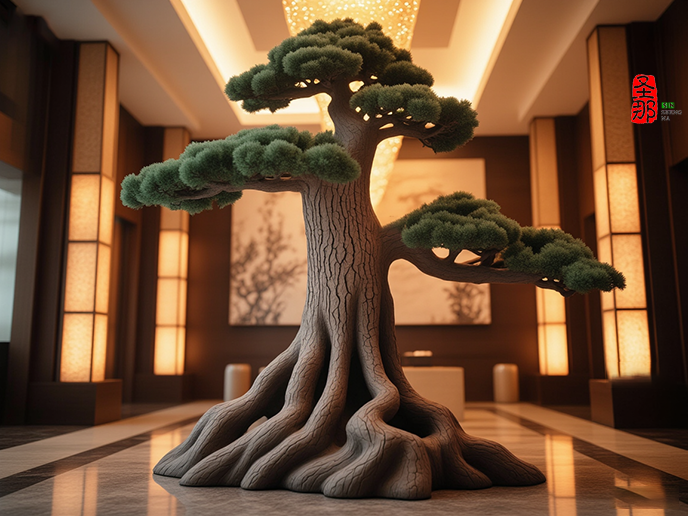 仿真松树