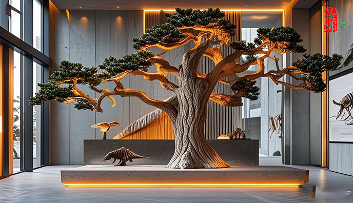仿真松树