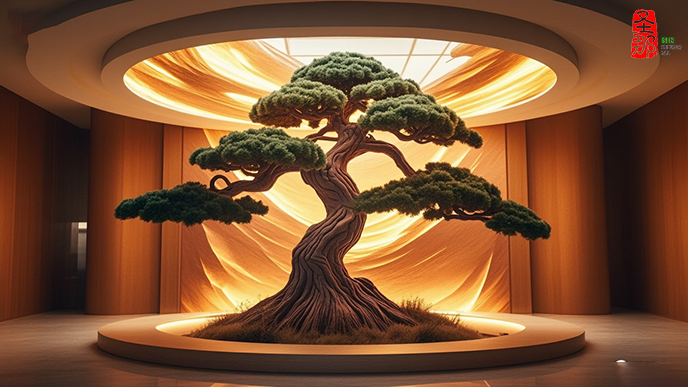 仿真松树