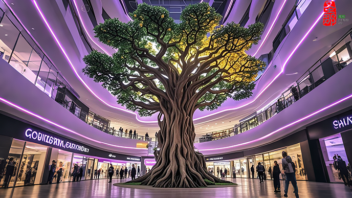 仿真榕树