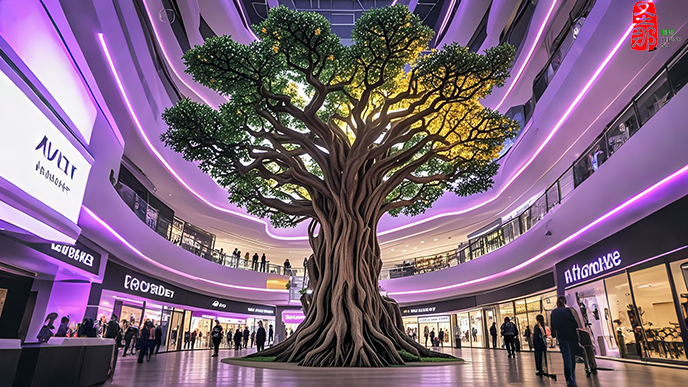 仿真榕树