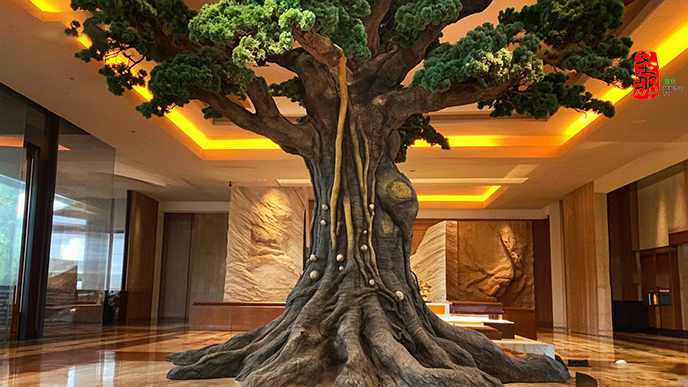仿真榕树