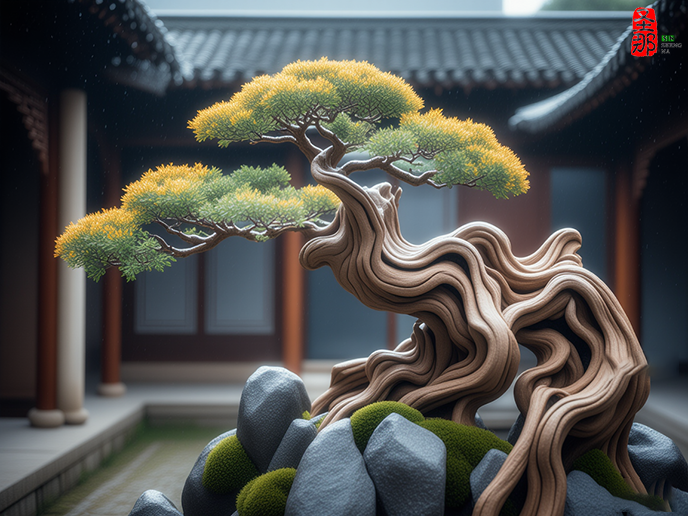 仿真古树