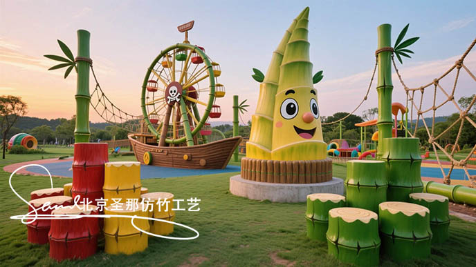 仿竹栏杆