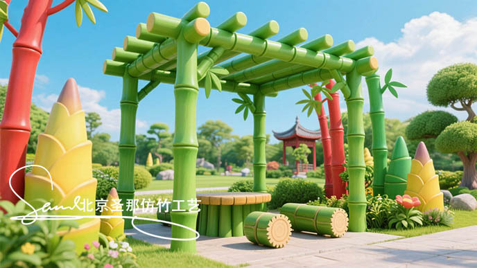 仿竹栏杆