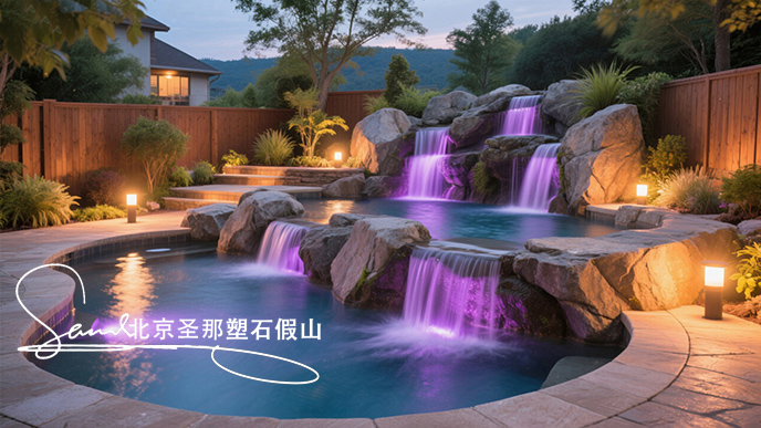 假山鱼池