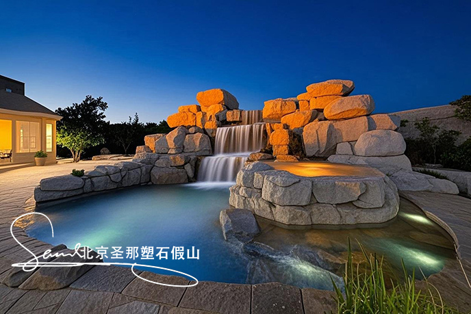 假山鱼池