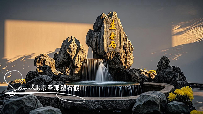 假山鱼池
