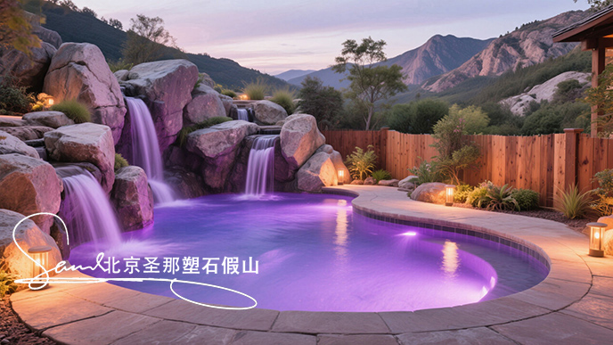 假山鱼池