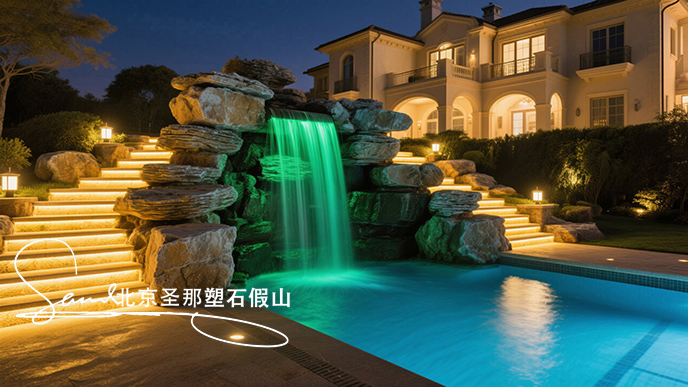 假山鱼池