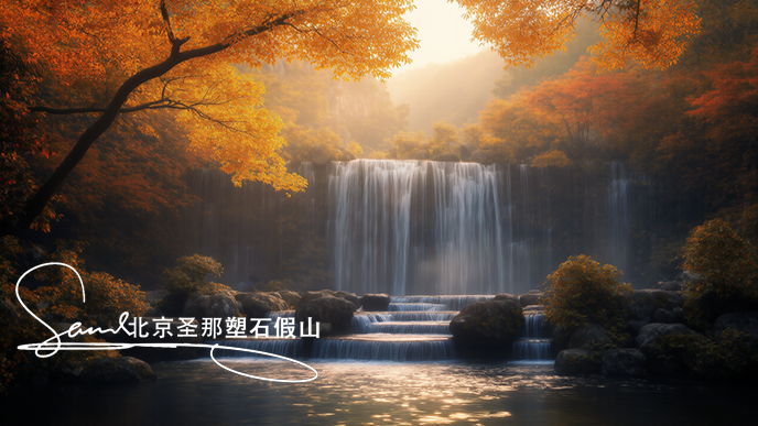 假山鱼池设计