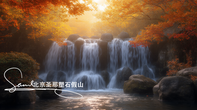 假山鱼池设计