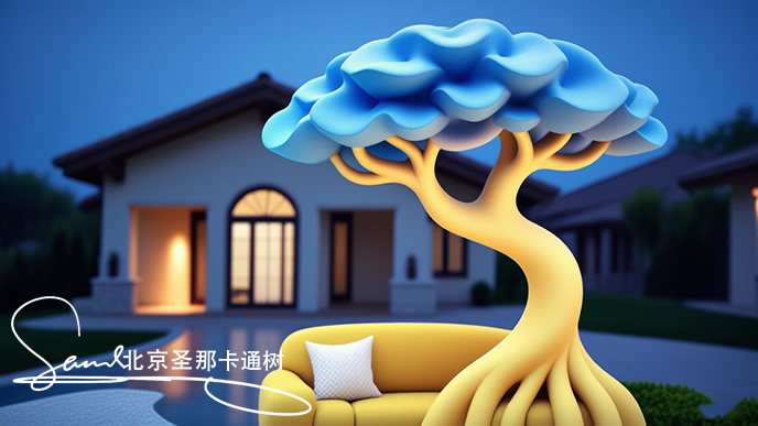 卡通仿真树