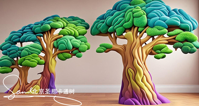 卡通仿真树