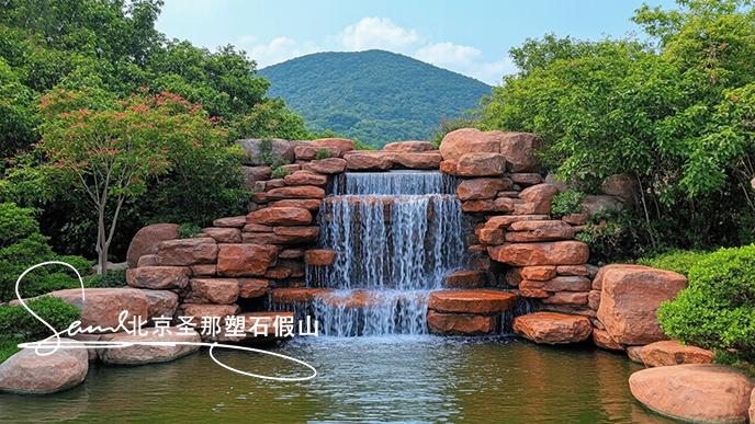 黄石假山