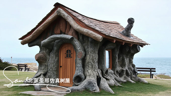 16x9_水泥塑石仿木屋_外观高度模仿树桩_有着逼真的年轮纹理和树皮形态_ (59).png