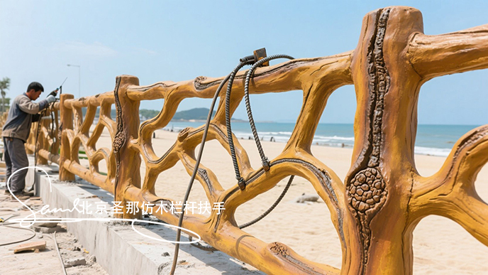 1750841221472888.jpeg jimeng-2025-06-25-1665-正在施工制作的安全围栏设计制作过程,美工正在施工制作,先用钢筋焊接出骨架,然后用....jpeg