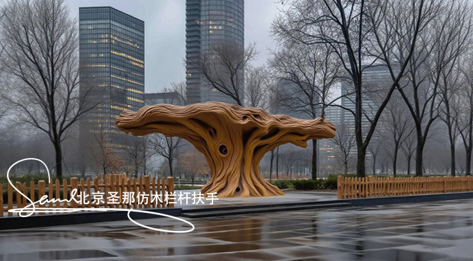 jimeng-2025-06-25-2042-正在施工制作的旅游区楼梯室外安全围栏设计制作过程，美工正在施工制作，先用钢筋焊接....jpeg