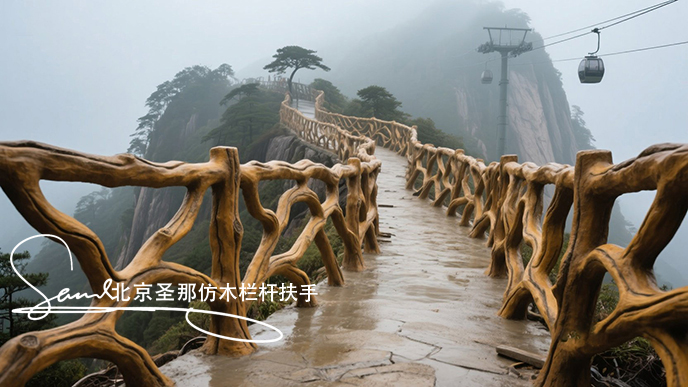 jimeng-2025-06-25-2626-是一处极具特色的安全围栏设计，线条流畅自然，给人柔和灵动之感。为空间增添活泼与艺....jpeg