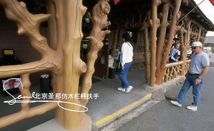 jimeng-2025-06-25-4459-正在施工制作的旅游区楼梯室外安全围栏设计制作过程，美工正在施工制作，先用钢筋焊接....jpeg