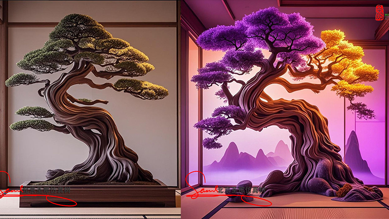 仿真树