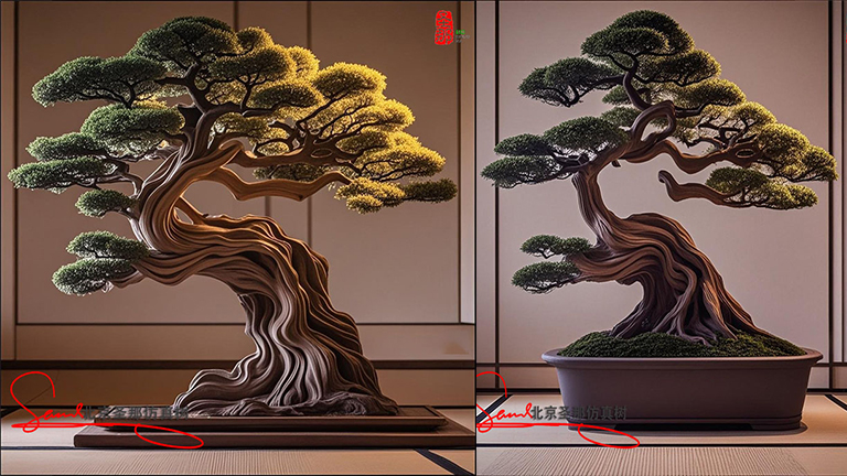 仿真树