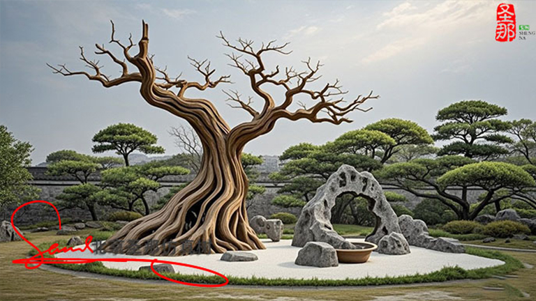 仿真树
