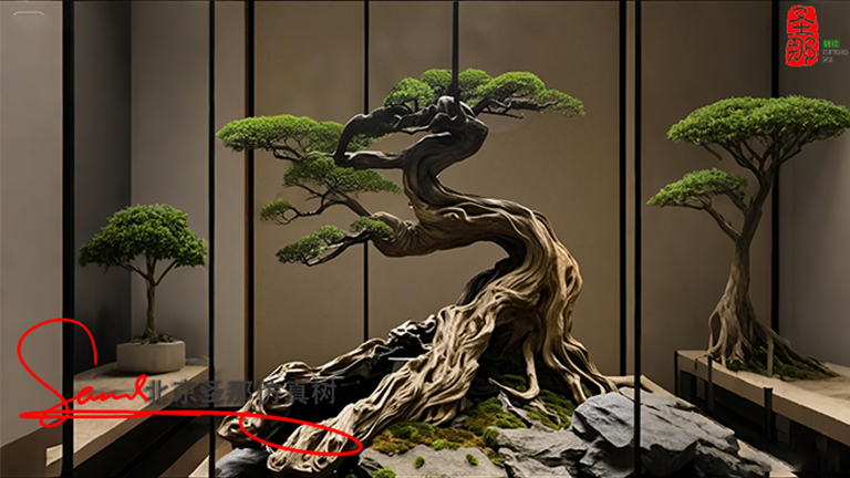 仿真树