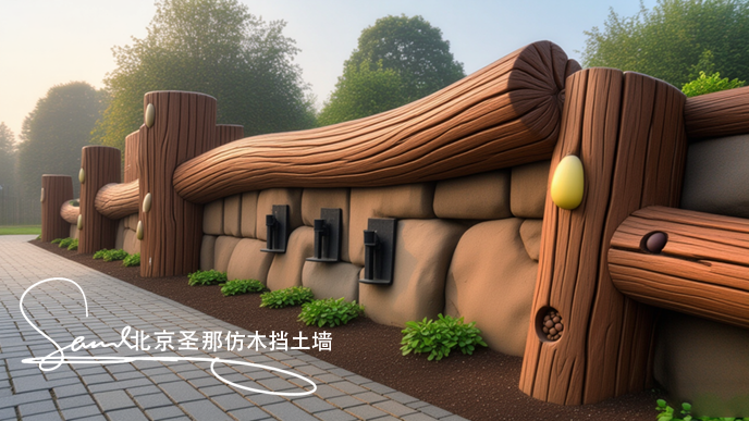 仿木挡土墙