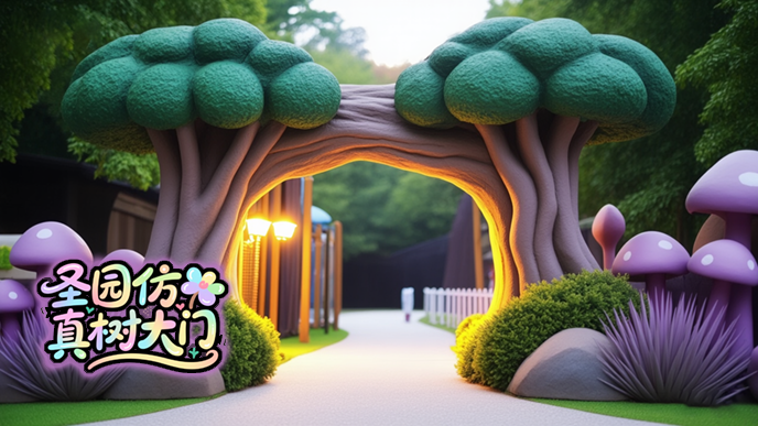 仿真树大门.png 仿真树大门