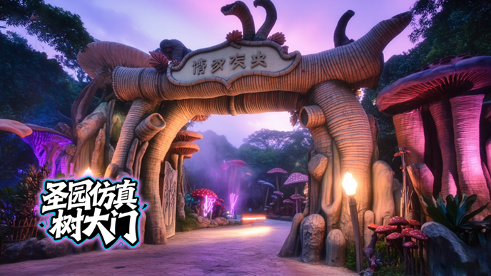 仿真树大门.png 仿真树大门