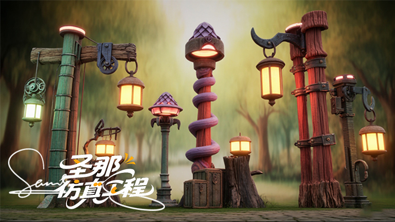 水泥仿木灯杆.jpg 水泥仿木灯杆