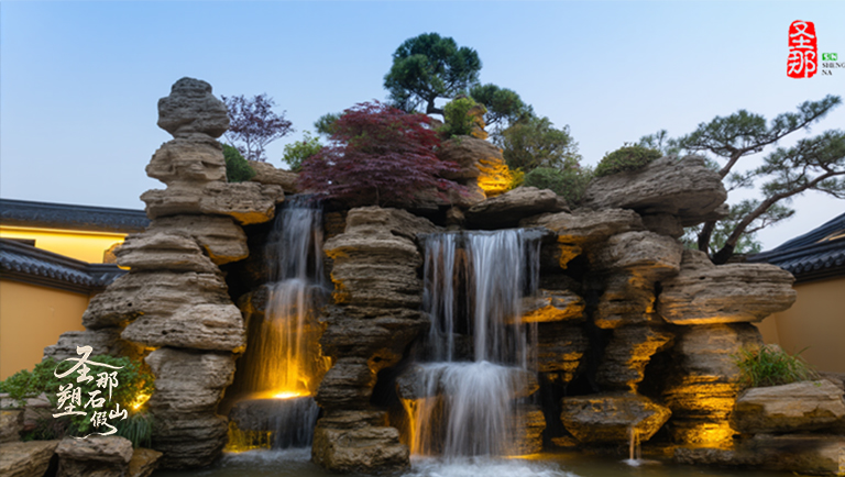 水泥假山.jpg 水泥假山