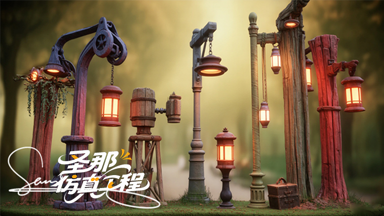 水泥仿木灯杆.jpg 水泥仿木灯杆